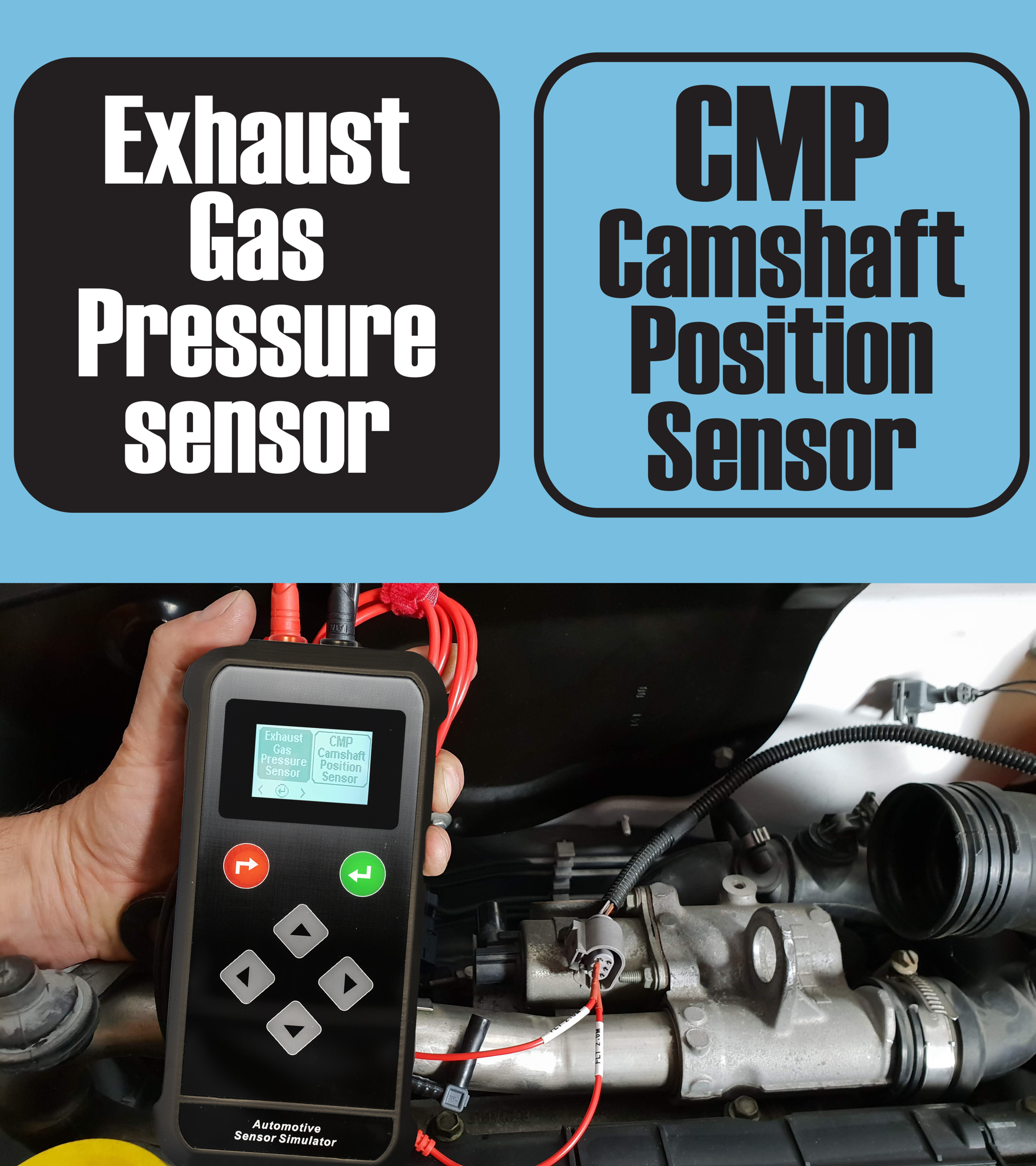 Hubitools Sensor Simulator - Vehicle Diagnostic Tool