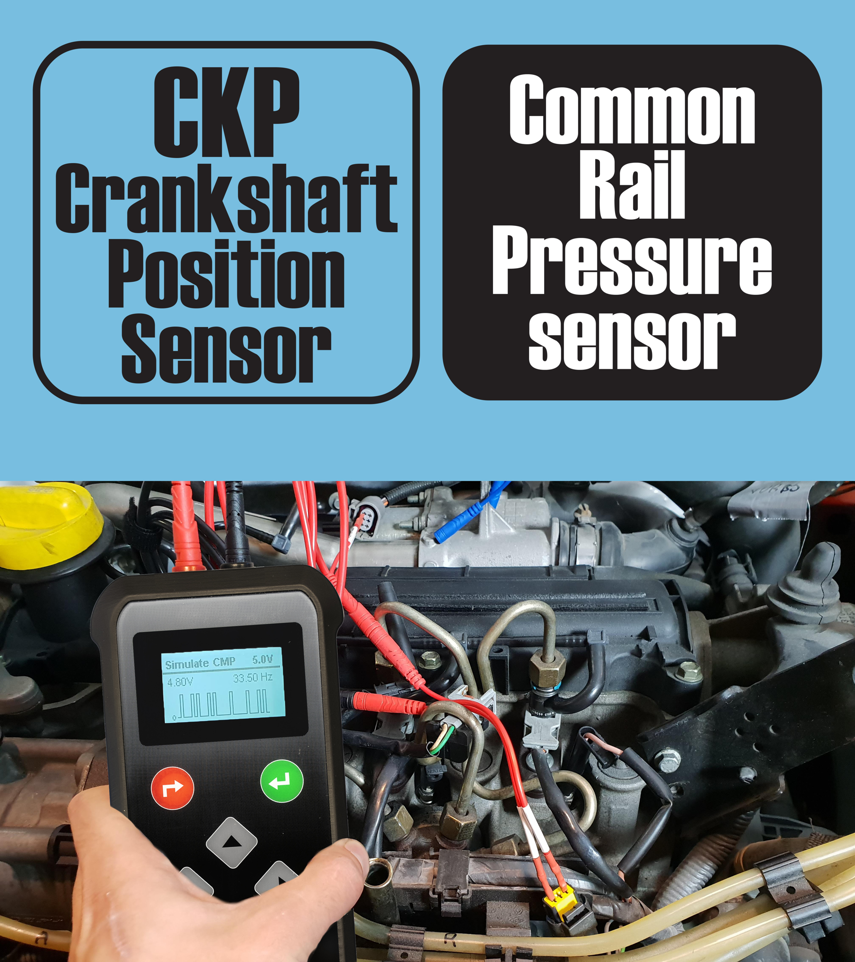 Hubitools Sensor Simulator - Vehicle Diagnostic Tool
