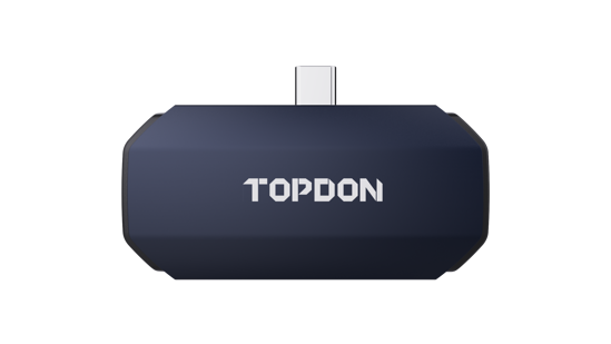 TOPDON Caméra thermique TC001 Android USB C, résolution thermique 256 x