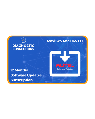MaxiSYS MS906S EU 12 Months Software Updates Subscription