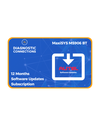 MaxiSYS MS906 BT 12 Months Software Updates Subscription