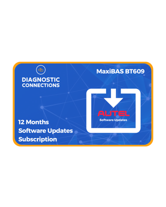 MaxiBAS BT609 12 Months Software Updates Subscription