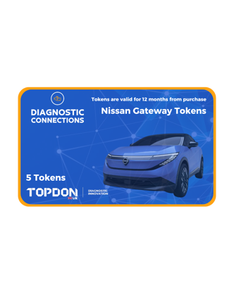 5 x Nissan Gateway Tokens