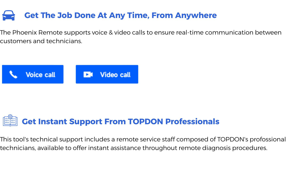Topdon Phoenix REMOTE